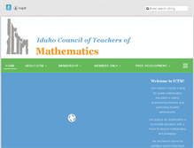 Tablet Screenshot of idahoctm.org